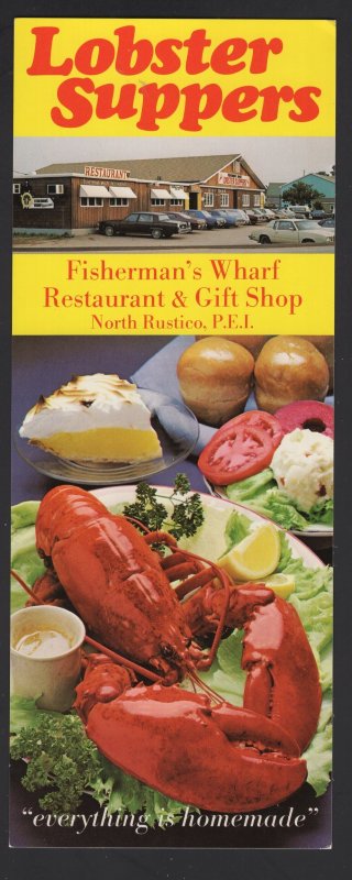 PEI NORTH RUSTICO Fisherman's Wharf Restaurant Gift Shop Lobster Suppers