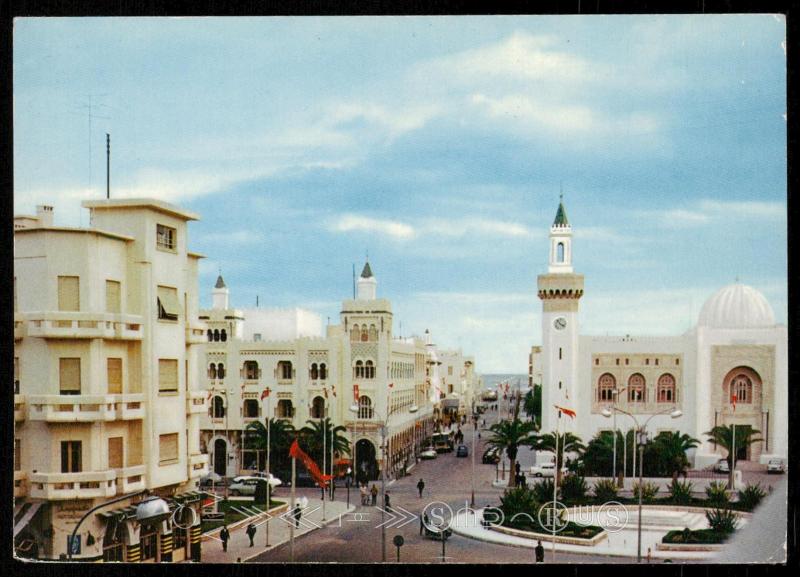 SFAX - Place Hedi Chaker et Palais de la Municipalite