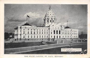 State Capitol Real Photo - St. Paul, Minnesota MN  