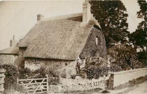 England rural house architecture vintage real photo postcard place to identify