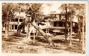 1910s - 1920s Trail's End Gurr Lake British Columbia Canada RPPC Photo Postcard