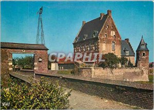 Postcard Modern Mouscron Castle of the Counts