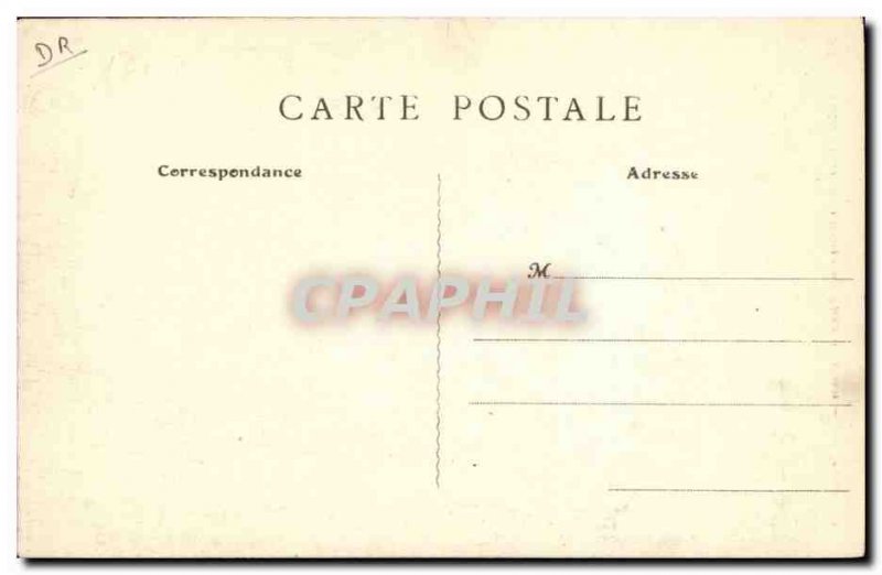 Senlis Old Postcard Inside the old castle