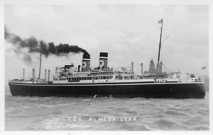 TSS Almeda Star Blue Star Line Ship Unused 