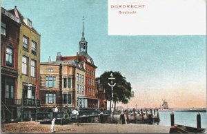 Netherlands Dordrecht Groothoofd Vintage Postcard 01.43