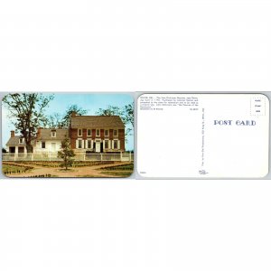 Postcard John Dickinson Mansion Dover Delaware Historic Site