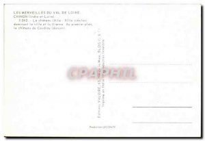 Modern Postcard Chateau Chinon