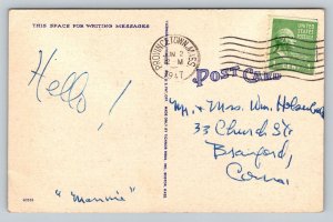 1947  Cape Cod from Aeroplane  Massachusetts    Postcard