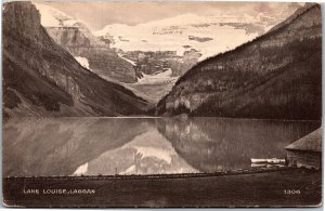 Postcard Canada Alberta Lake Louise Laggan