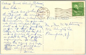 Cape Cod Massachusetts MA, 1949 Wagon Wheels on Cape Cod Dunes, Vintage Postcard