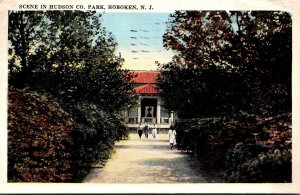 New Jersey Hoboken Scene In Hudson County Park 1925