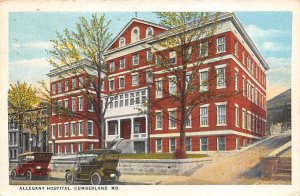 Allegany Hospital Cumberland, Maryland, USA 1929 