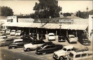 WALL SD Wall Drug Store Classic Cars GREAT REAL PHOTO RPPC Postcard