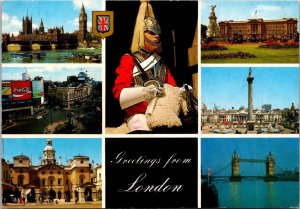 England Greetings From London Multi View 1991