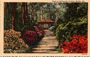 Alabama Mobile Beautiful Scene In Bellingrath Gardens Curteich