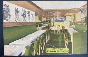 Mint USA Color Picture Postcard Baseball Al Schachts  Restaurant