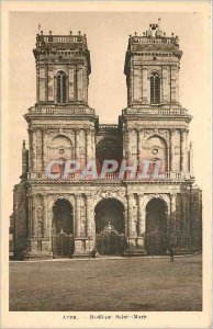 Old Postcard Arch Basilica of St. Mary