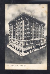 JOPLIN MISSOURI THE CONNER HOTEL DOWNTOWN VINTAGE POSTCARD 1910
