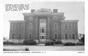 Wentworth North Carolina Rockingham Court House Antique Postcard K72369