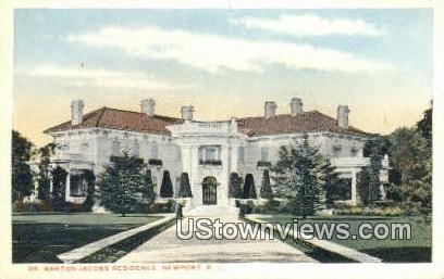 Dr. Barton Jacobs Residence - Newport, Rhode Island