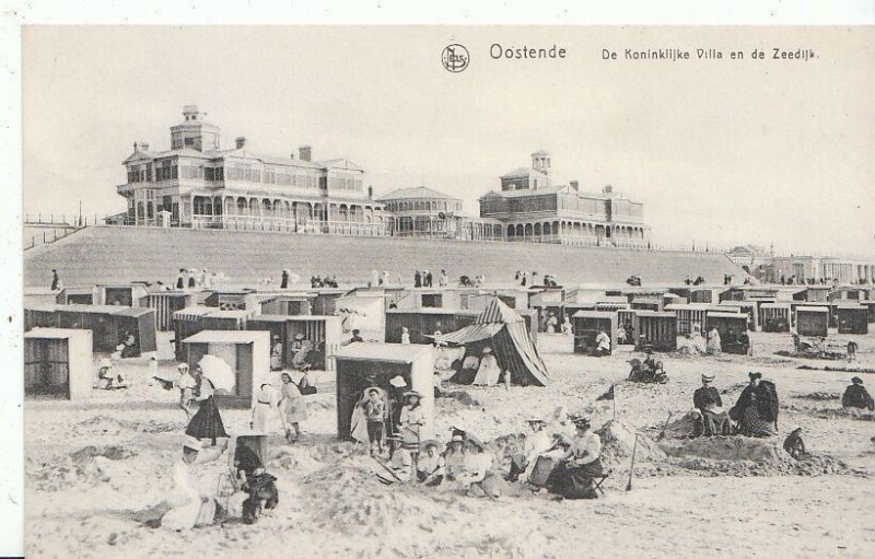 Belgium Postcard - Oostende - De Koninklijke Villa En De Zeedijk  2693