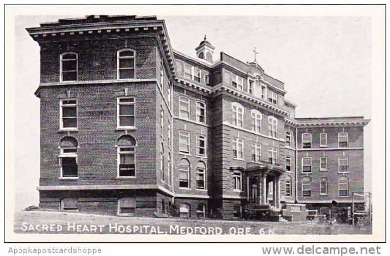 Sacred Heart Hospital Medford Oregon Real Photo