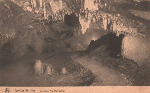 Grottes de Han La Salle Des Mamelons Caves Belgium Vintage Postcard c1910