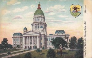 Illinois Springfield Capitol Of Minois 1907