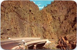 Curved Bridge in Big Thompson Canon on Hwy U.S. 34