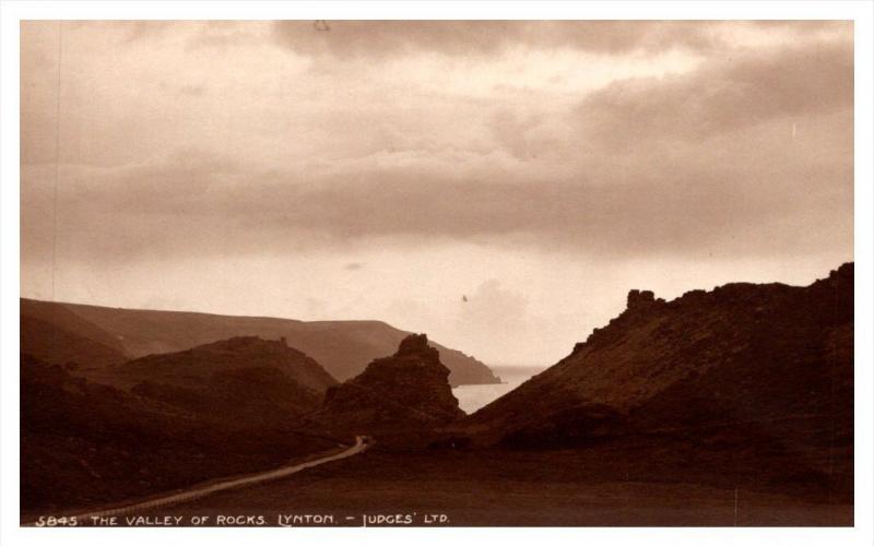 Lynton The Valley of Rocks  , Judges LTD no. 5845