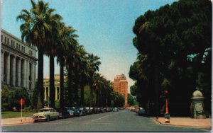 Tenth Street Sacramento California Vintage Postcard C098