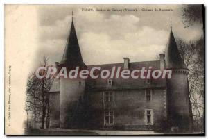 Postcard Old Canton Usson Genay (Vienna) Castle Busseroux