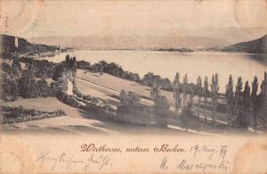 Worthersee Austria Becken Scenic View Antique Postcard J60783
