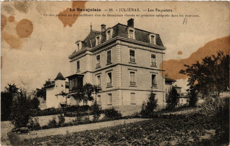 CPA Le Baujolais JULIENAS Les Paquelets (462619)