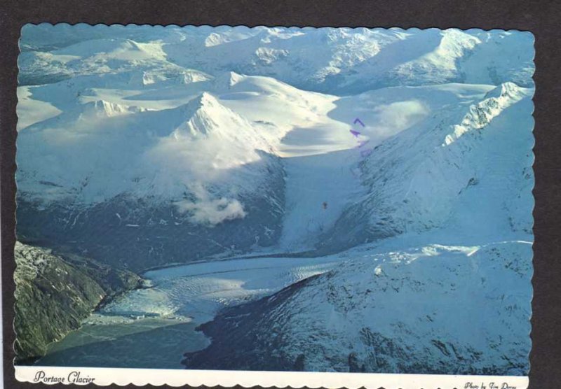 AK Portage Glacier Prince William Sound Turnagain Arm Alaska Whittier Postcard