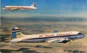 Postcard California Airline Advertising Burbank Lockheed Air Terminal 23-3128 