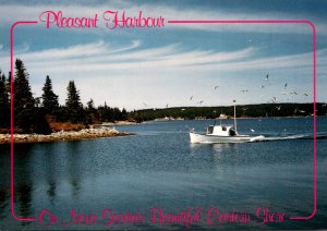 Canada Nova Scotia Pleasant Harbour Fishing Boat