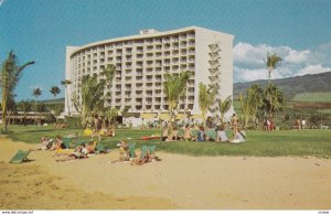 HAWAII, PU-1954; Ocean view at the new Maui Surf on Kaanapali Beach