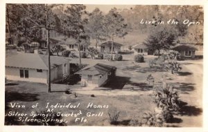 Silver Springs Florida Silver Springs Court and Grill Real Photo PC AA24234