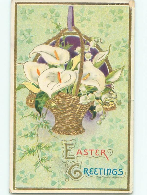 Divided-Back EASTER SCENE Great Postcard AA1649