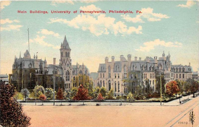 8471    PA Philadelphia   University of Pennsylvania,  Main Building