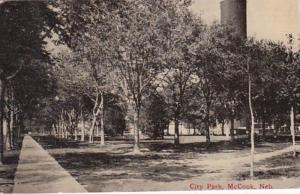 Nebraska McCook City Park 1911