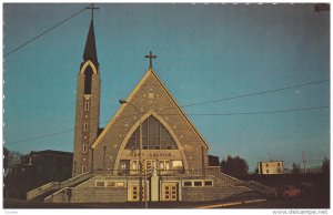 L'Eglise Saint-Sauveur , VAL D'OR , Quebec , Canada , 50-60s