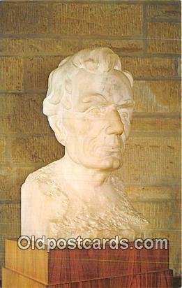 Bust of Abraham Lincoln Sculptor EH Daniels Unused 