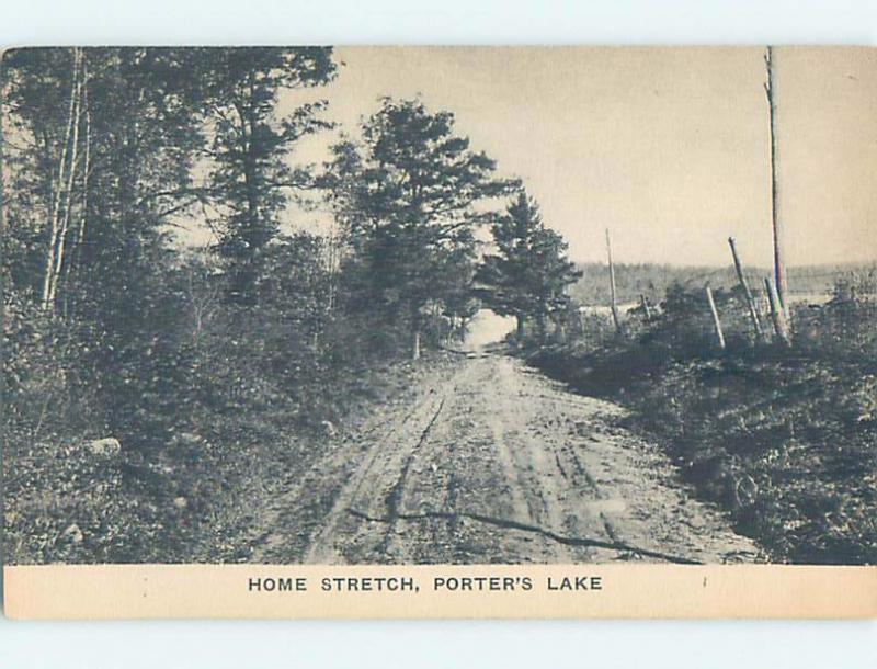 Divided-Back HOME STRETCH ROAD Porters Lake - Near Dartmouth NS F3676