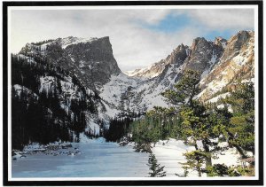 US Colorado. Dream Lake & Hallett Peak.  Mint Card. Beautiful Colorado.