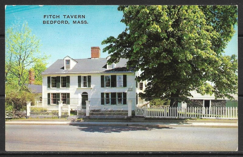 Massachusetts, Bedford - Fitch Tavern - [MA-034]