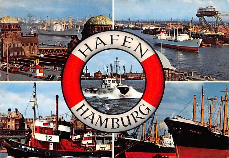 Hafen Hamburg Germany 1962 