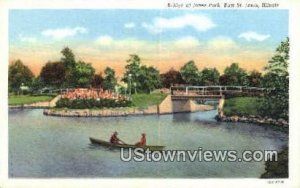 Bridge, Jones Park - East St Louis, Illinois IL