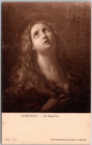 Guido Reni - The Magdalen Portrait The National Gallery London England Postcard